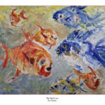 From my original oil painting. In my youth, while in Australia, I had the opportunity to introduce tourists to the Great Barrier Reef, off Queensland. Viewing the life of marine life from a glass bottomed boat. Now turned into a painting.